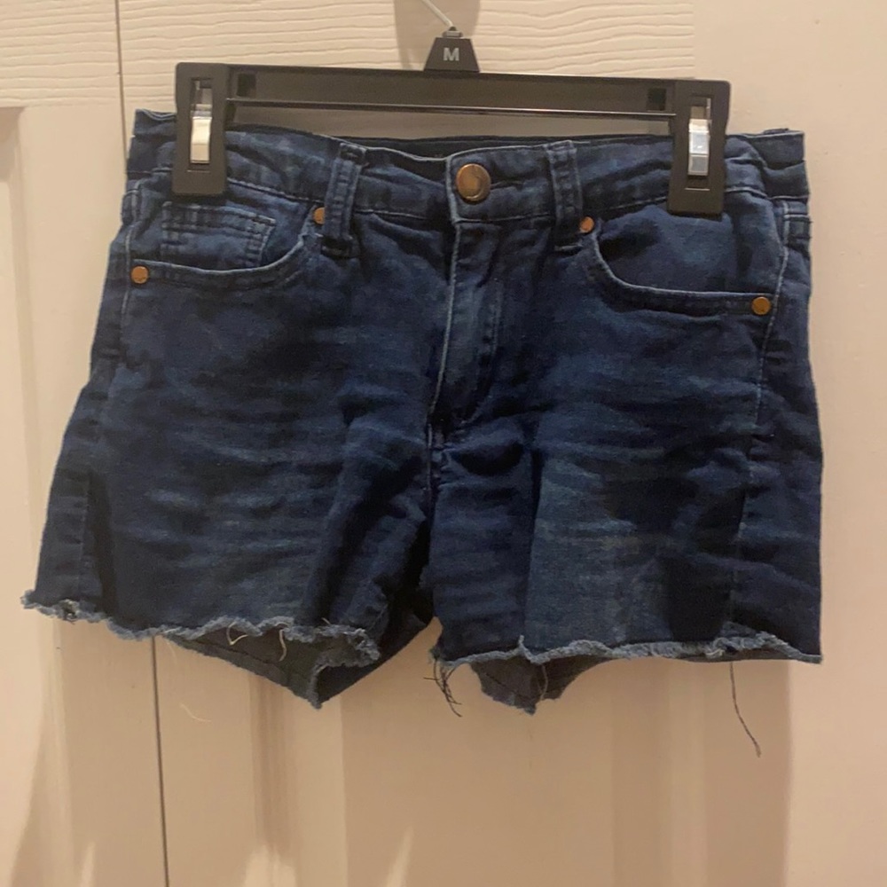 ‼️Dark wash jean shorts